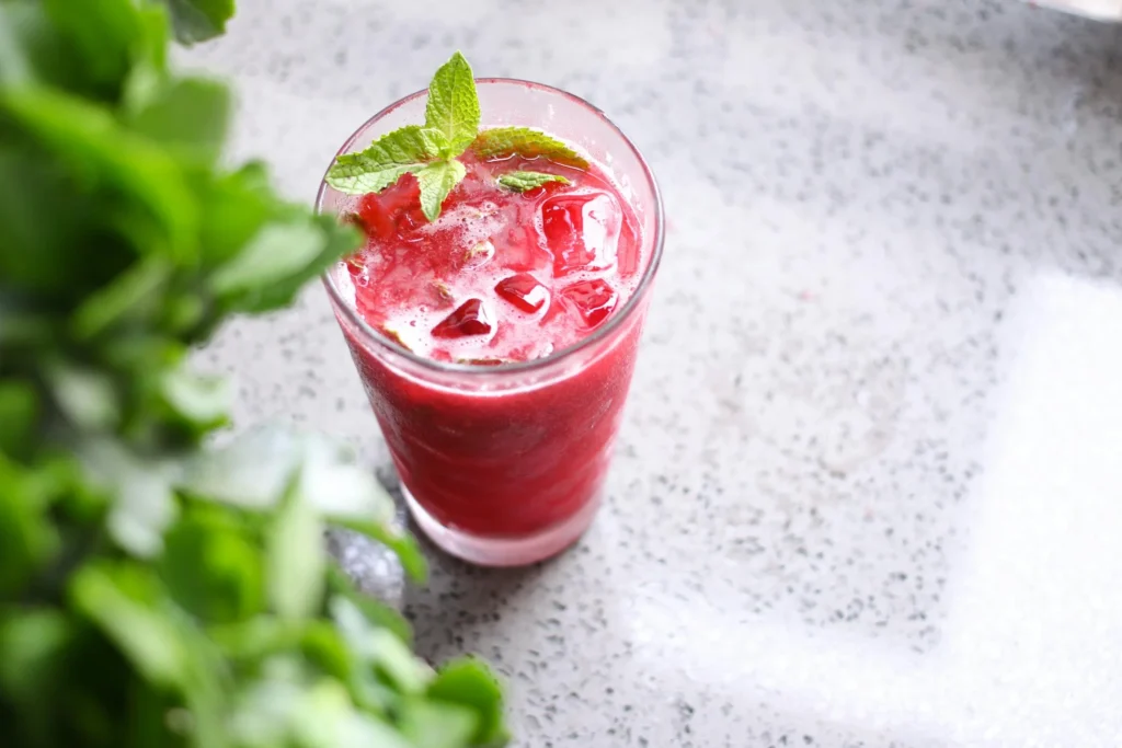 🌞 1 Refreshing Watermelon Mint Juice – Perfect for Hot Days