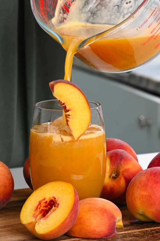 How to Make Peach Juice Main1