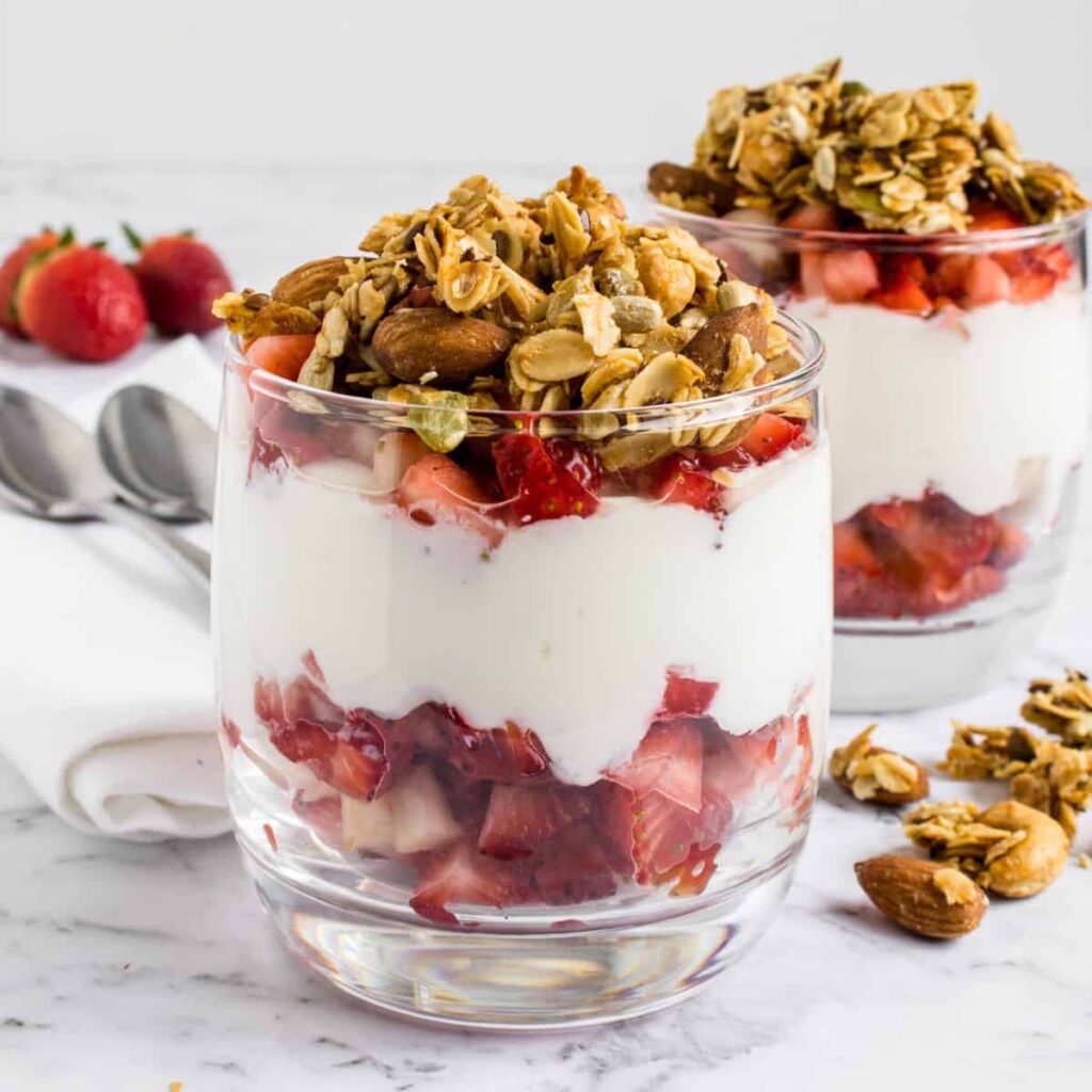 Strawberry-Parfait Strawberry Parfait