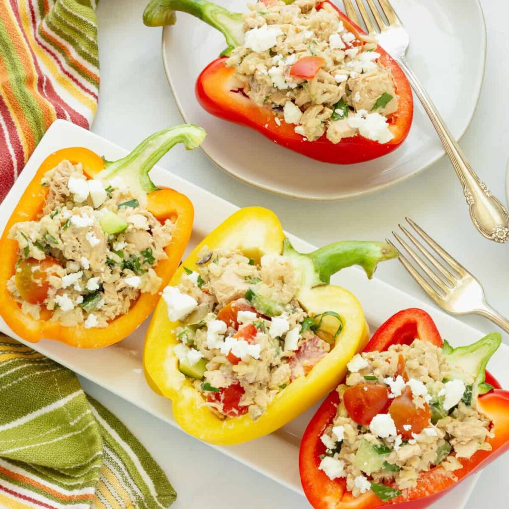5 Reasons to Try Mediterranean Tuna Stuffed Peppers (Plus an Easy Recipe!)